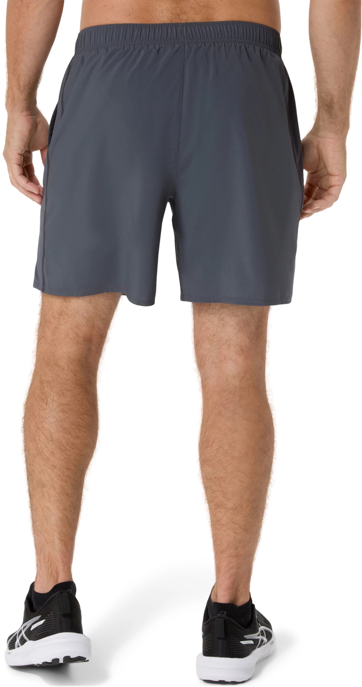 Asics Men's Silver 7-Inch Shorts-2