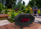 Rico Industries NCAA Arkansas Razorbacks Black Deluxe Grill Cover-1