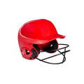 Mizuno Adult MVP Series Solid Batting Helmet with Fastpitch Softball Mask