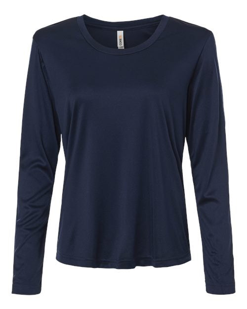 CORE365 Women's Capital Performance Long Sleeve T-Shirt-1