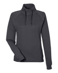 North End Women's Rhythm Waffle Cross-Neck Pullover-1