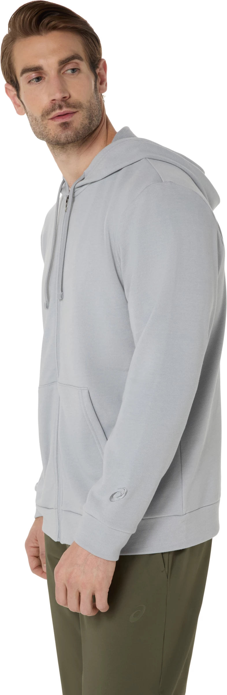 Asics Men's Sweat Full Zip Hoodie-3