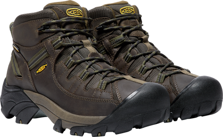 KEEN Men's Targhee II Mid Waterproof Hiking Boots-4
