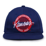 The Game Headwear Kansas Retro Snapback Hat