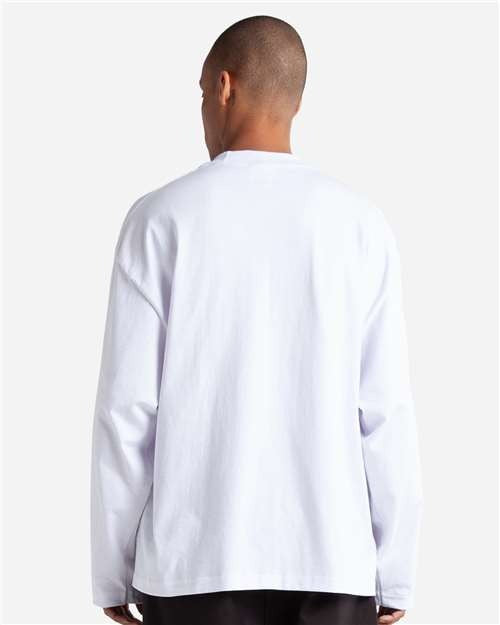 Shaka Wear Men's Max Heavyweight Oversized Long Sleeve T-Shirt-3
