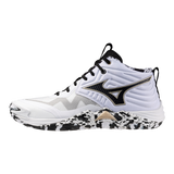 Mizuno Adult Wave Momentum 4 Elite Mid Volleyball Shoes-1