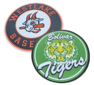 Trigon Sports Baseball Pro-deck Digital Print On Deck Circles 

Pair