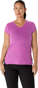 Asics Women's Heather V Neck Top-1