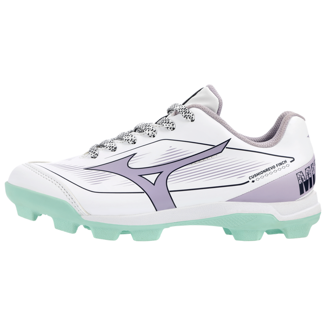 Mizuno Youth Cushionrevo Finch Softball Cleats-1