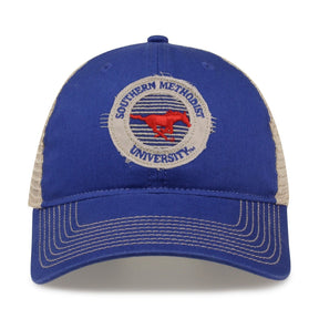 The Game Headwear Southern Methodist Circle Design Hat