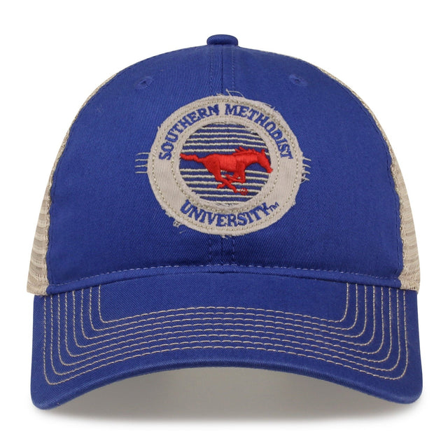 The Game Headwear Southern Methodist Circle Design Hat
