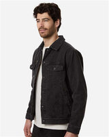 Harriton Men's Cooper Denim Jacket-4