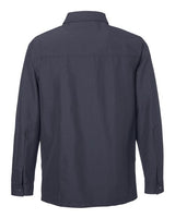 Harriton Men's Flex Twill Overshirt Jacket-2