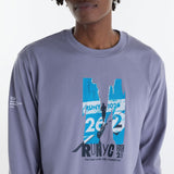 New Balance Men's NYC Marathon Graphic Longsleeve T-Shirt - RUNYC-3