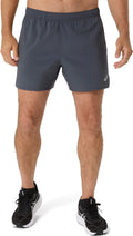 Asics Men's Silver 5-Inch Shorts-1