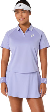 Asics Women's Game Polo Short Sleeve Top-1