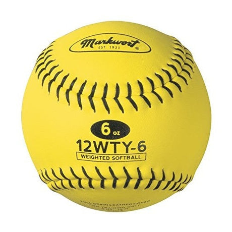 Markwort 6 oz Weighted Leather Softball