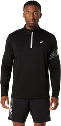 Asics Men's Icon Long Sleeve 1/2 Zip Top-1