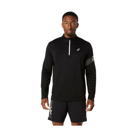 Asics Men's Icon Long Sleeve 1/2 Zip Top-1