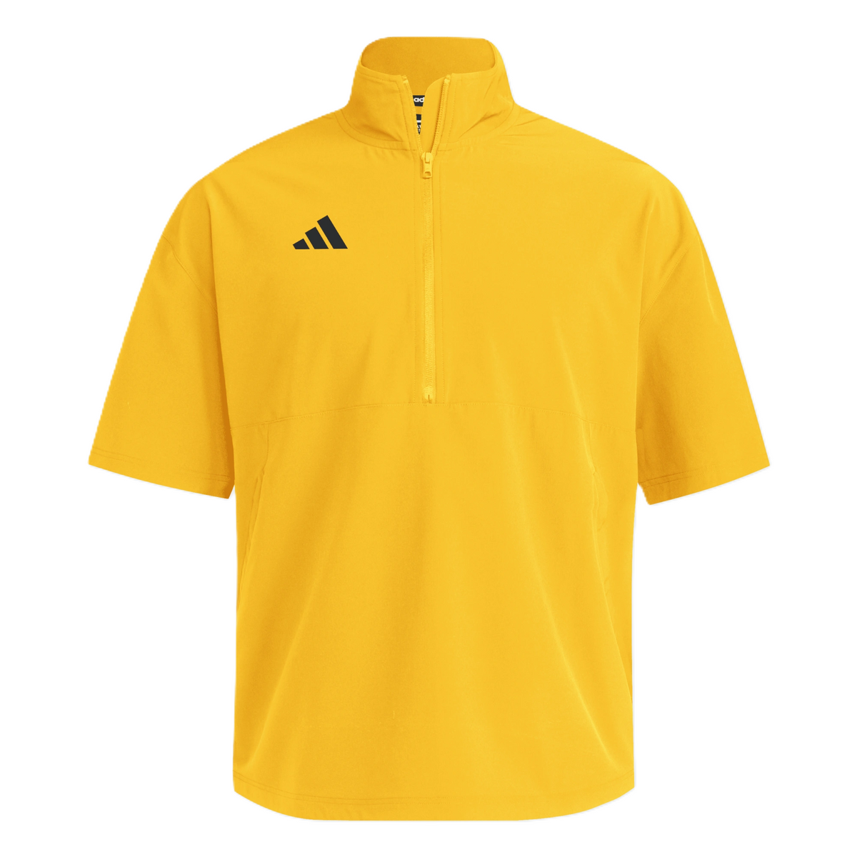 adidas Men's Short Sleeve Quarter Zip Woven Jacket
