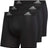 adidas Men's Big & Tall Stretch Cotton 3-Pack Boxer Brief adidas