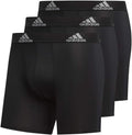 adidas Men's Big & Tall Stretch Cotton 3-Pack Boxer Brief adidas