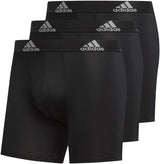 adidas Men's Big & Tall Stretch Cotton 3-Pack Boxer Brief adidas