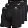 adidas Men's Big & Tall Stretch Cotton 3-Pack Boxer Brief adidas