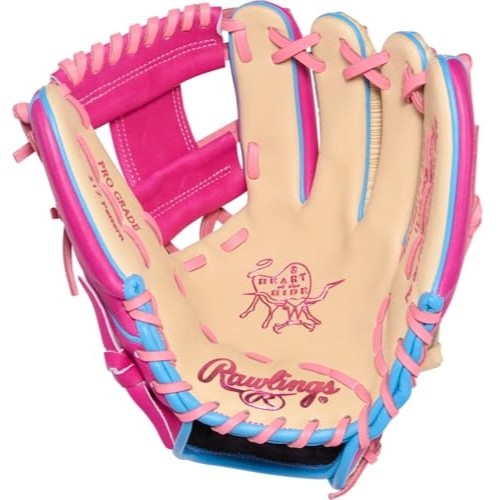 Rawlings Heart of the Hide Baseball Colorsync Camel Berry 11.5" Baseball Glove-3