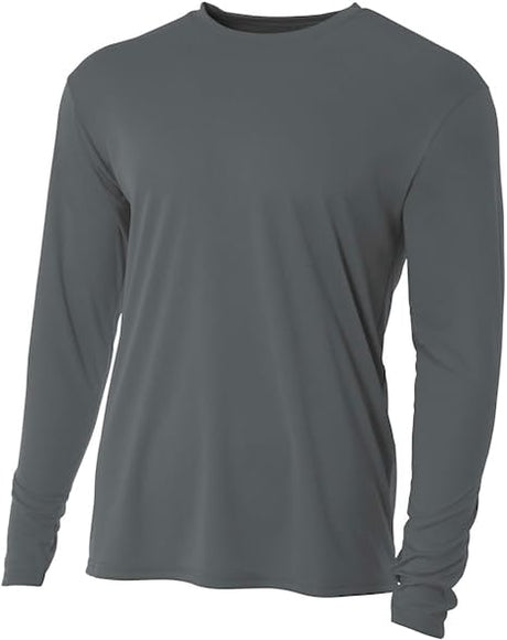 A4 Youth Cooling Performance Long Sleeve T-Shirt A4