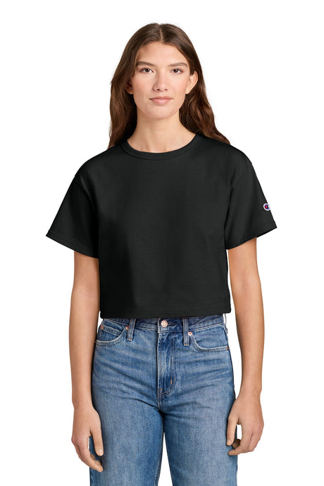Champion Women's   Cropped Heritage Tee T453W