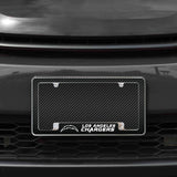 Rico Industries NFL  Los Angeles Chargers Black 12" x 6" Chrome License Plate Frame-1