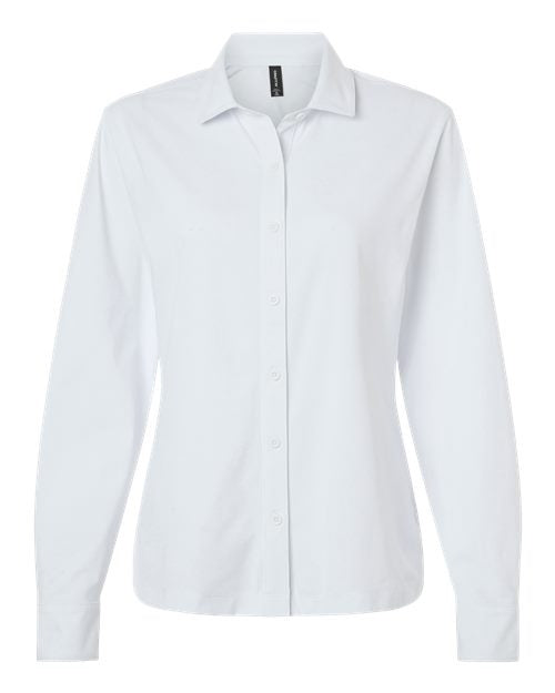 AllPro Women's Pro-Flex Sorona Button Down Shirt-1