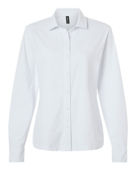 AllPro Women's Pro-Flex Sorona Button Down Shirt-1