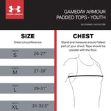 Under Armour Youth Gameday Armour Pro 5-Pad Top