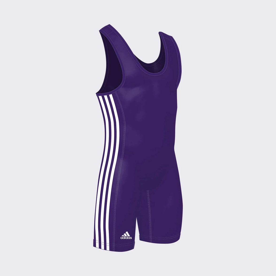 adidas Youth 3 Stripes Wrestling Singlet