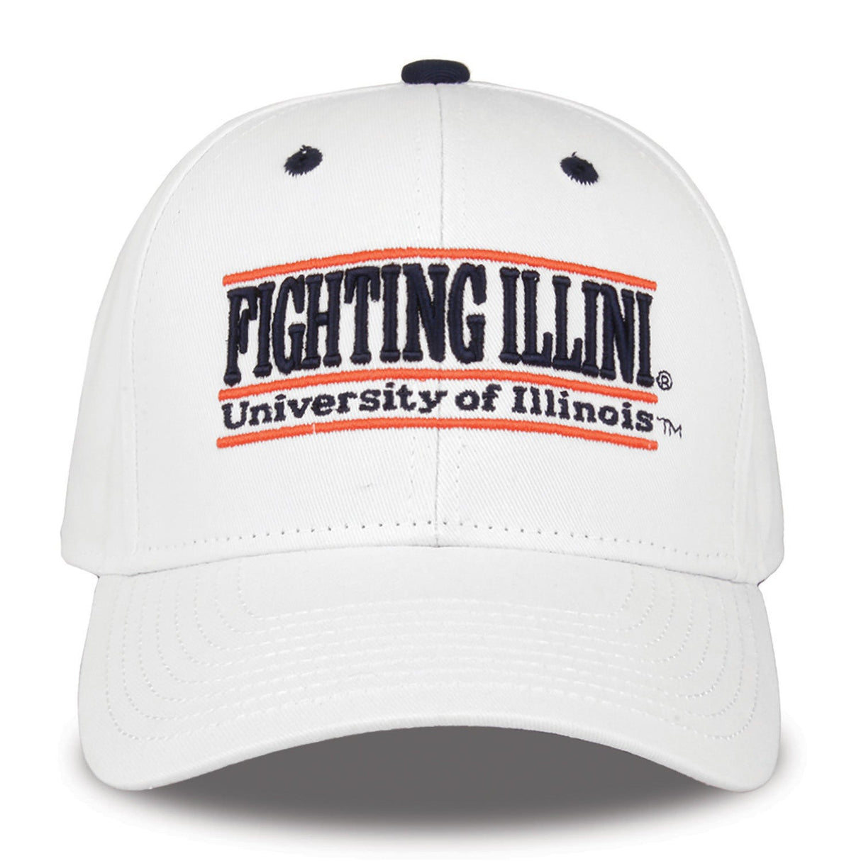 The Game Headwear Illinois Hat Bookstore Snapback Hat