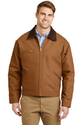 CornerStone Men's Duck Cloth Work Jacket. J763 CornerStone