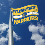 Rico Industries NBA  Golden State Warriors Bold 3' x 5' Banner Flag-2