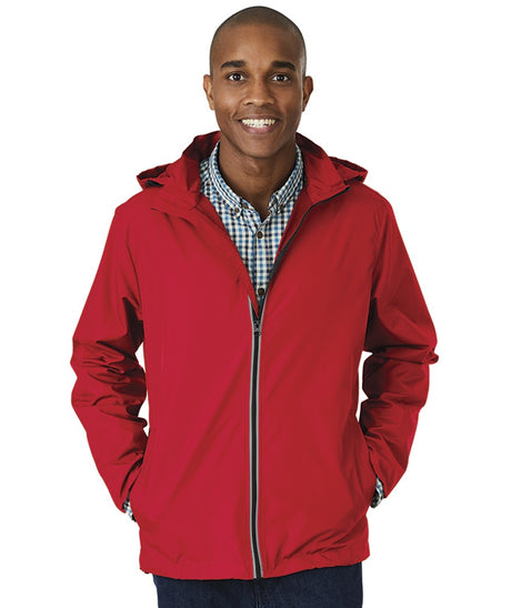 Charles River Unisex Pack-N-Go Full Zip Reflective Jacket-1