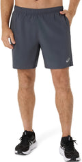 Asics Men's Silver 7-Inch Shorts-1