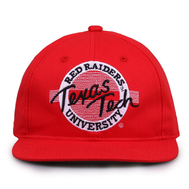 The Game Headwear Texas Tech Retro Snapback Hat