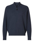 Devon & Jones Men's Hartland Textured Quarter Zip Sweater-1