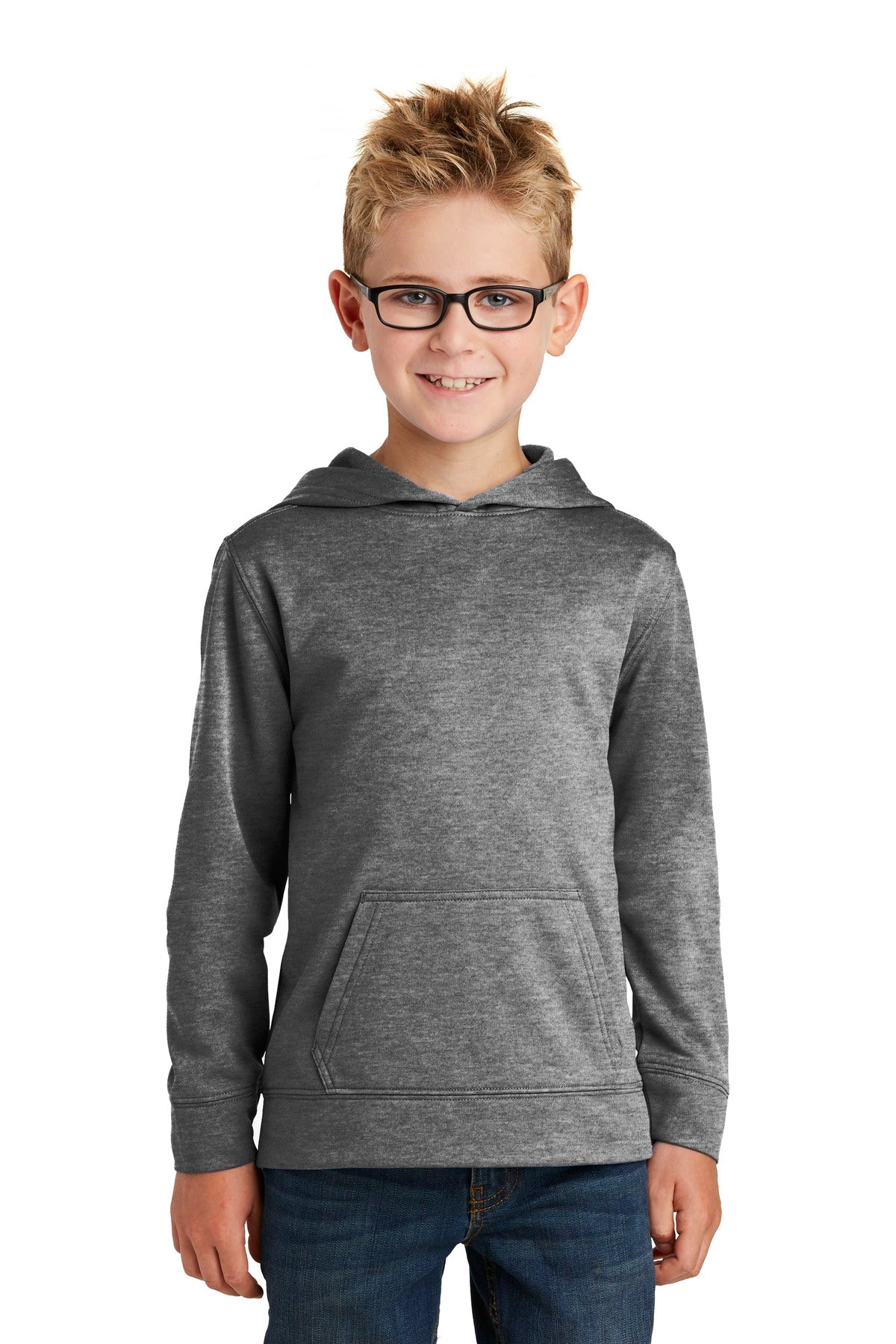 Port & Company Youth Core Fleece Pullover Hooded Sweatshirt