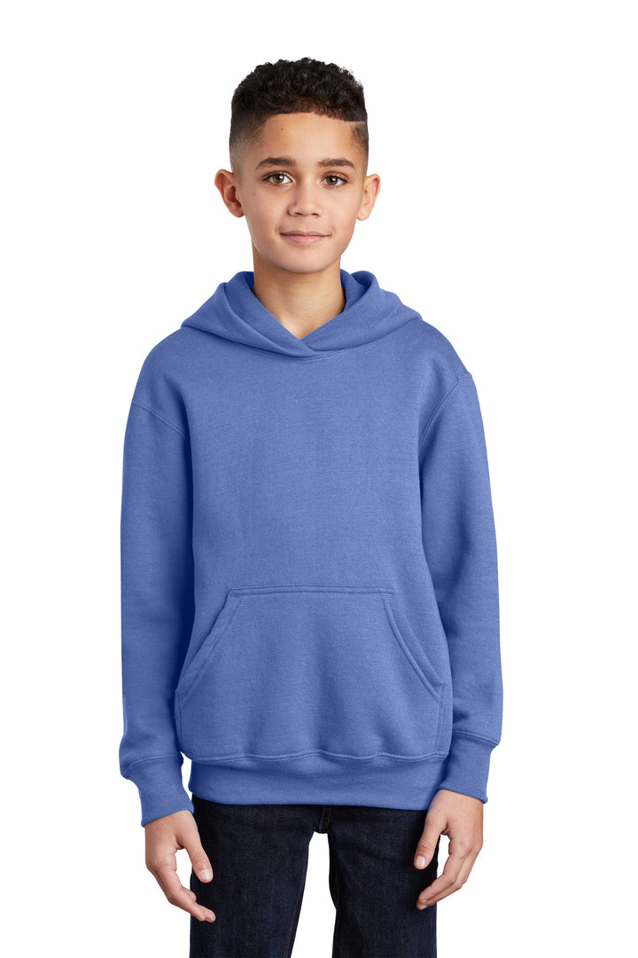Port & Company - Youth Core Fleece Pullover Hooded Sweatshirt