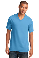 Port & Company - Men's Core Cotton V-Neck Tee