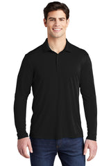 Sport-Tek Men's Posi-UV Pro Long Sleeve Polo Sport-Tek
