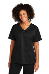 WonderWink Women's WorkFlex Mock Wrap Top. WW4760