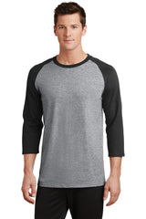 Port & Company - Men's Core Blend 3/4-Sleeve Raglan Tee