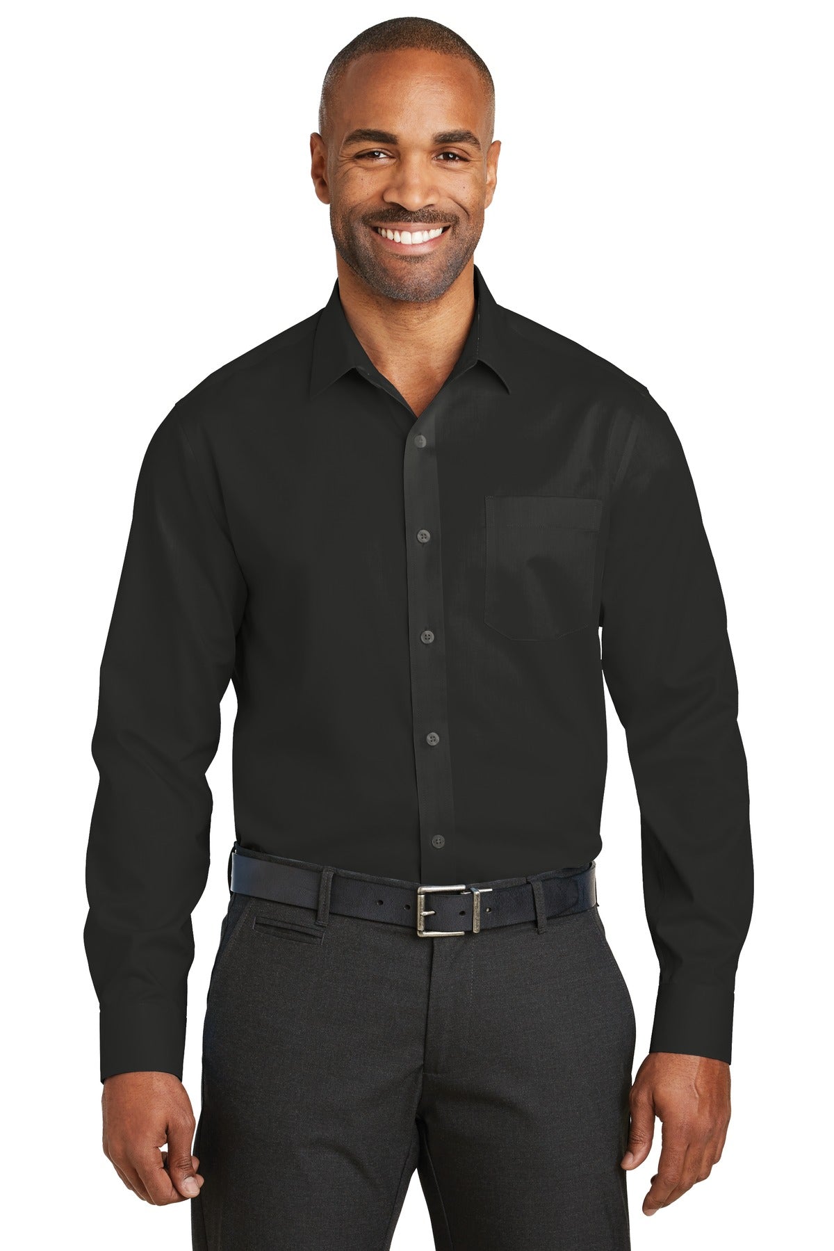 Red House Men's Slim Fit Non-Iron Twill Shirt. RH80 Red House